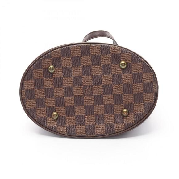 LOUIS VUITTON Brown Damier Leather Tote Bag - Picture 10 of 10